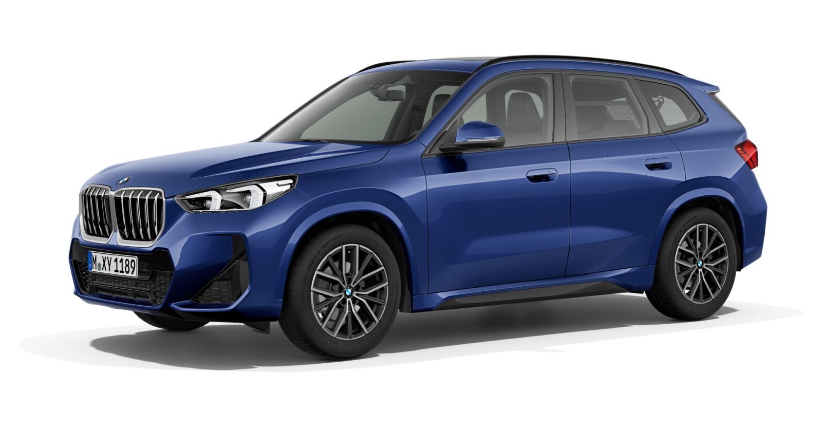 BMW BMW X in Blau von vorne