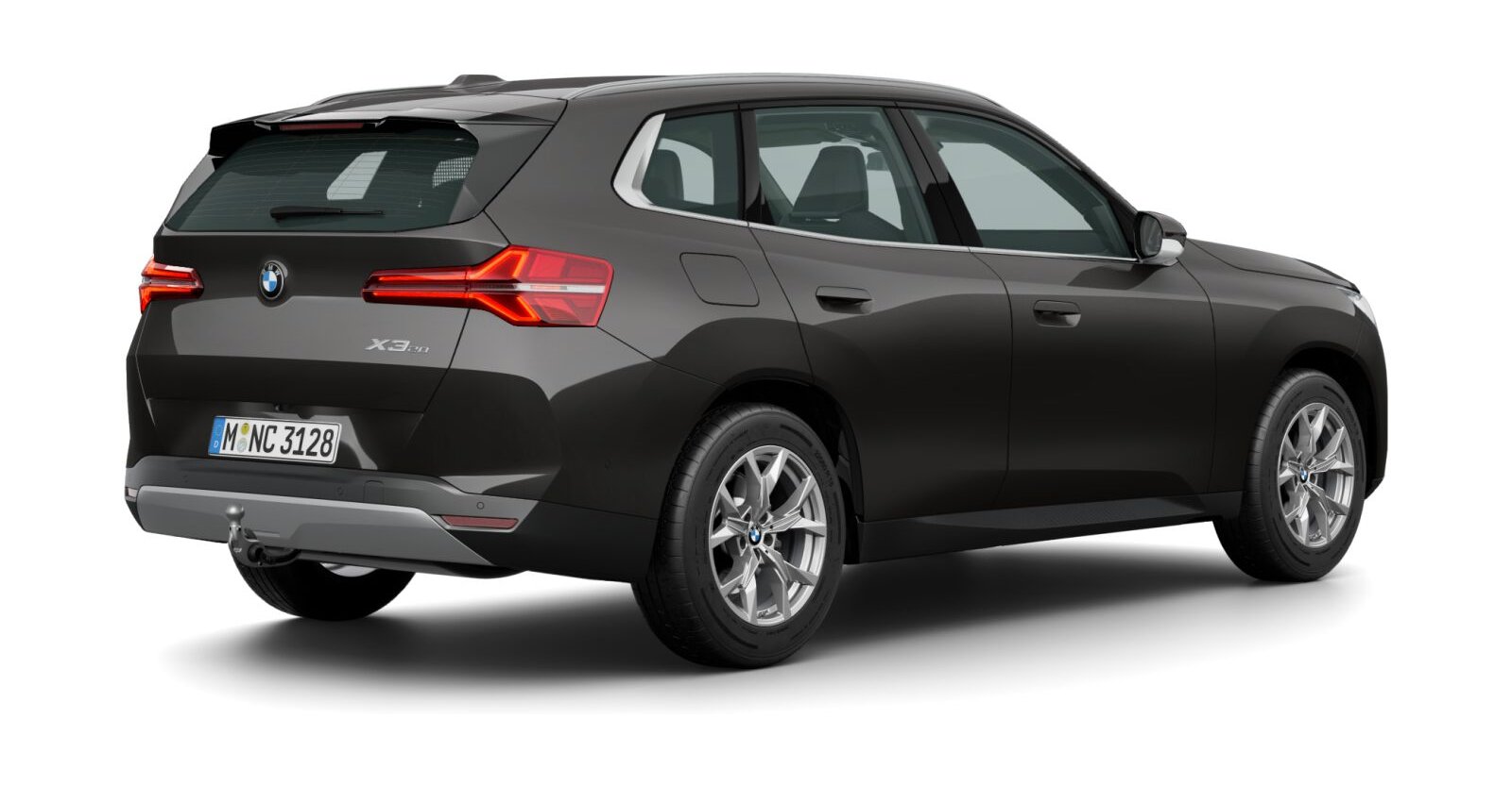BMW BMW X in Grau von hinten