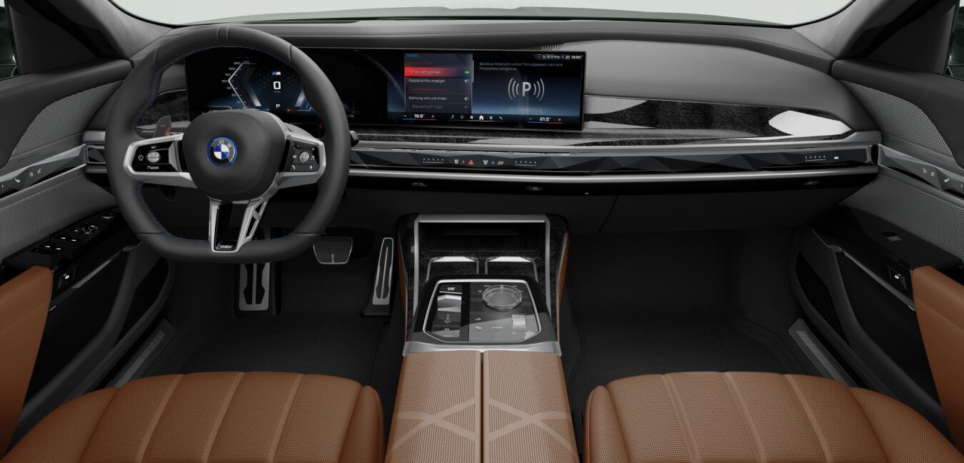 BMW BMW 7er im Innenraum von vorne BMW BMW 7er im Innenraum von vorne