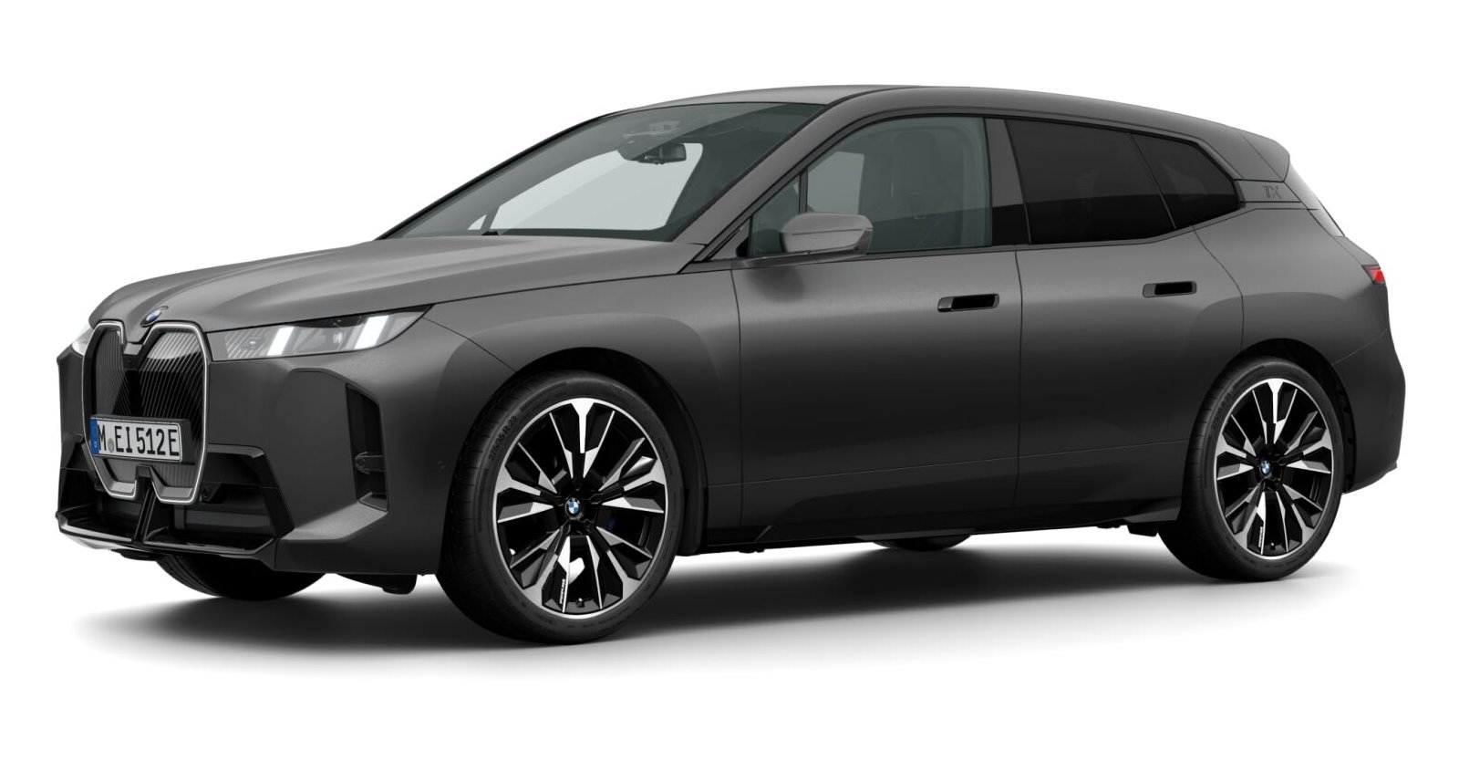 BMW BMW I in Grau von vorne BMW BMW I in Grau von vorne