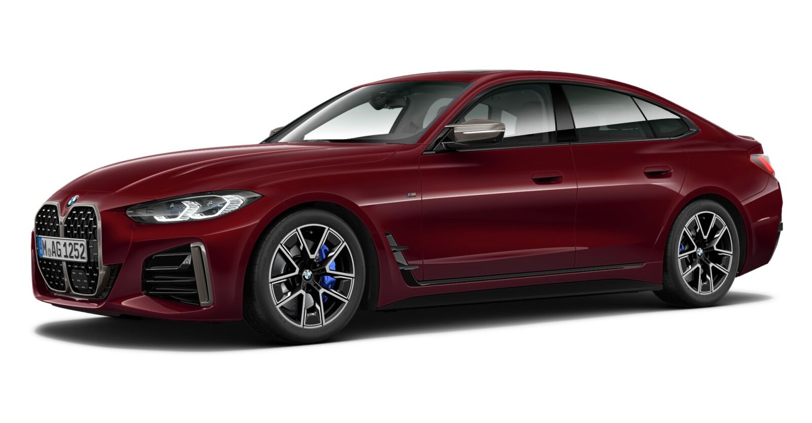 BMW M440i xDrive Gran Coupé in Rot von vorne BMW M440i xDrive Gran Coupé in Rot von vorne
