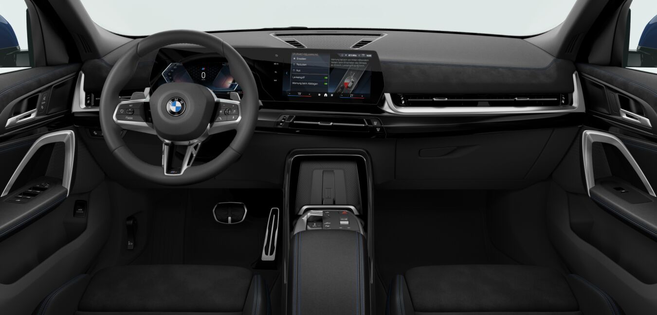 BMW BMW X im Innenraum von vorne