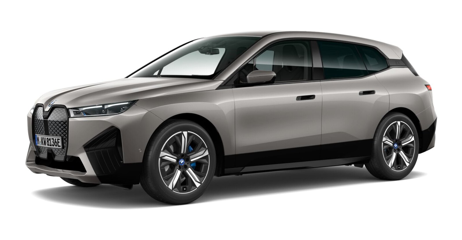 BMW BMW I in Grau von vorne