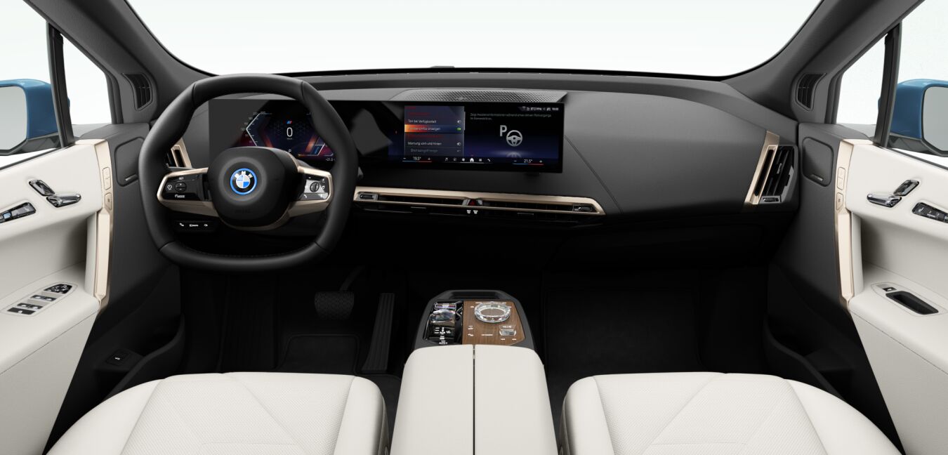 BMW BMW I im Innenraum von vorne