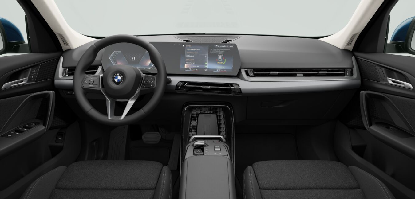 BMW BMW X im Innenraum von vorne