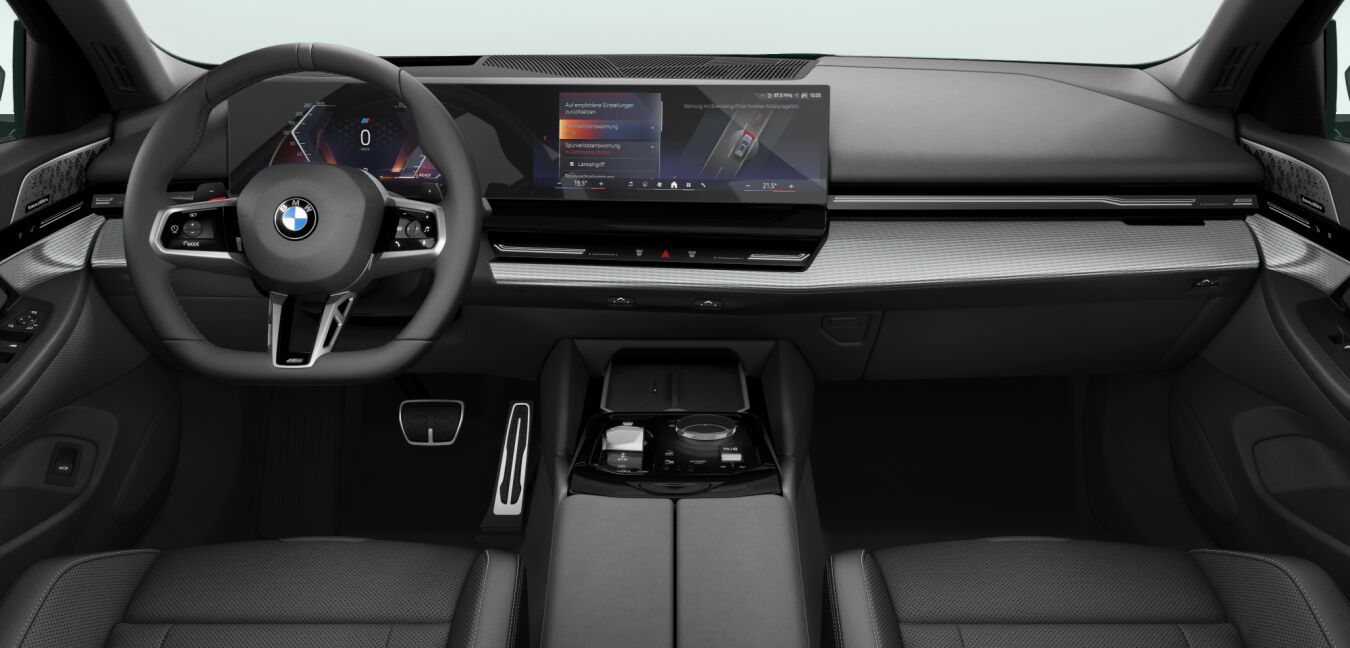 BMW BMW 5er im Innenraum von vorne