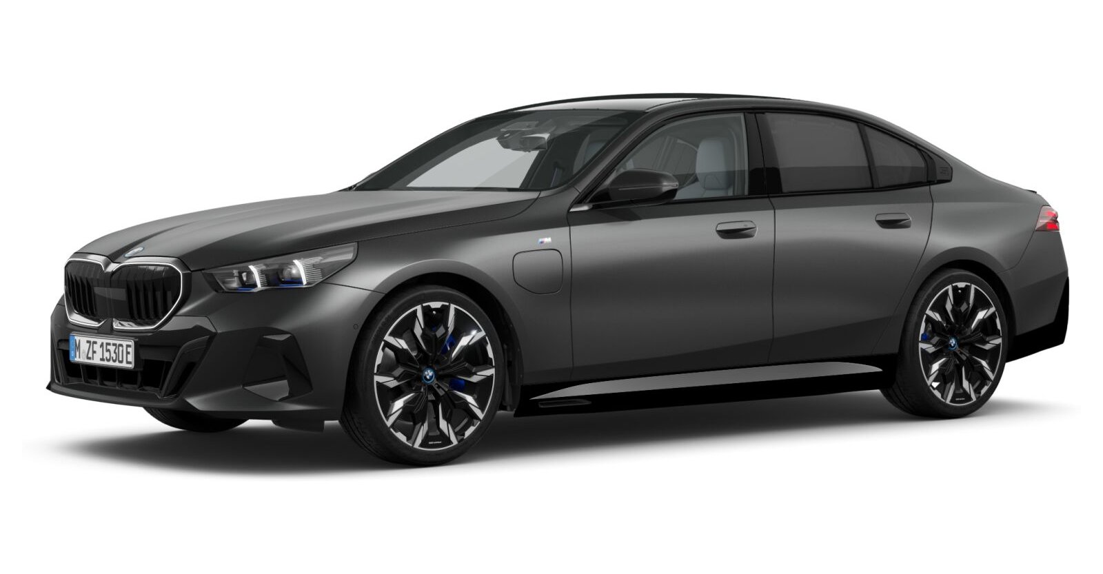 BMW BMW 5er in Grau von vorne