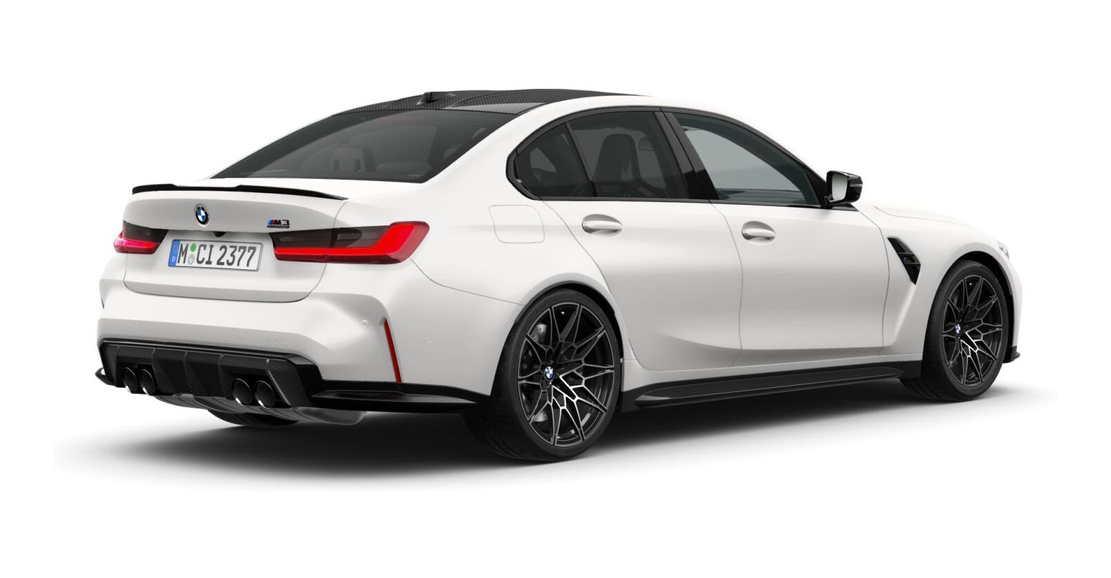 BMW BMW M in Individual von hinten