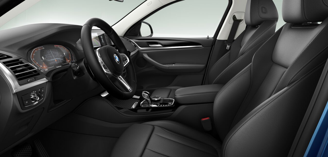 BMW BMW X im Innenraum seitlich