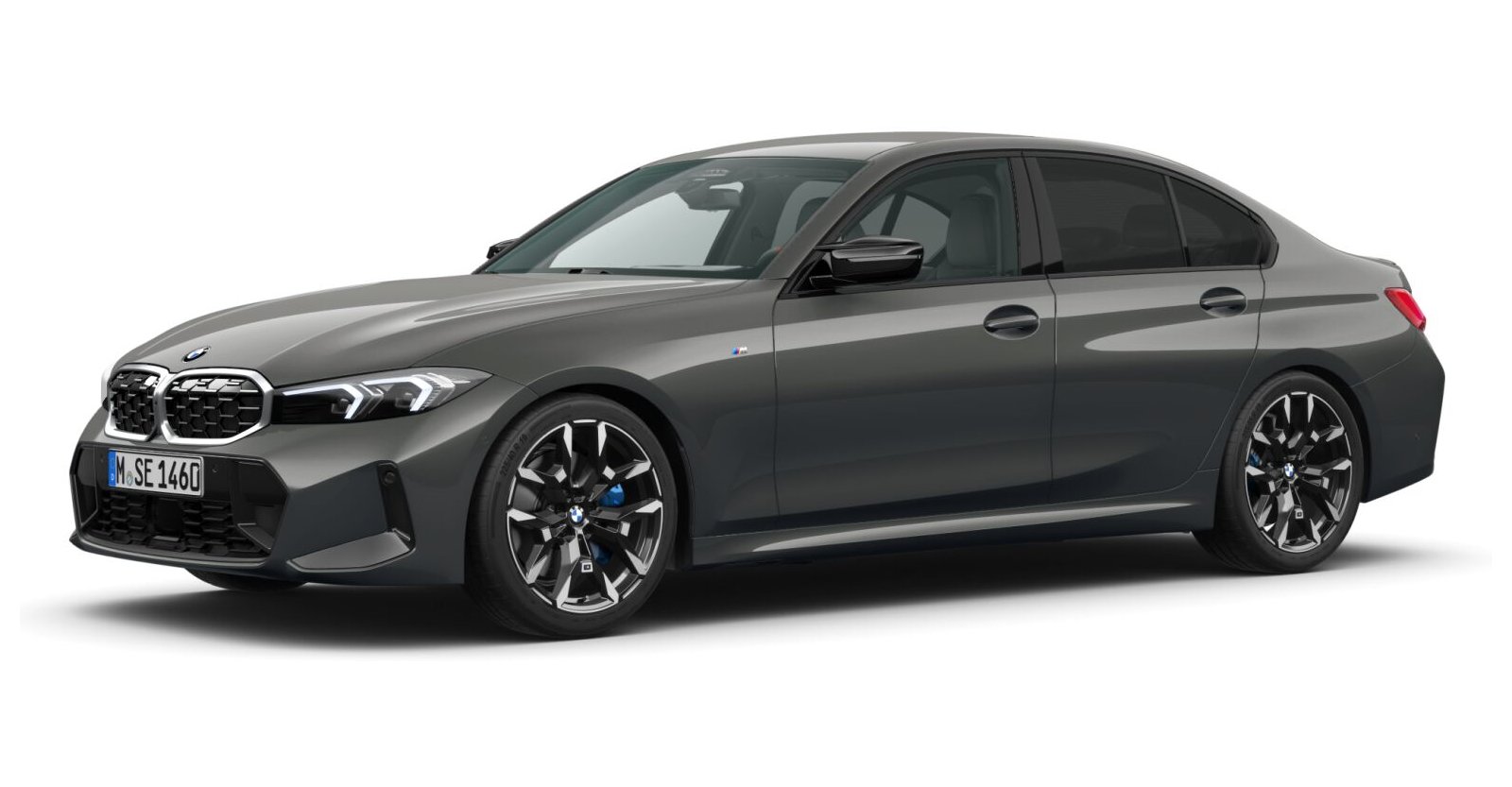 BMW BMW 3er in Grau von vorne