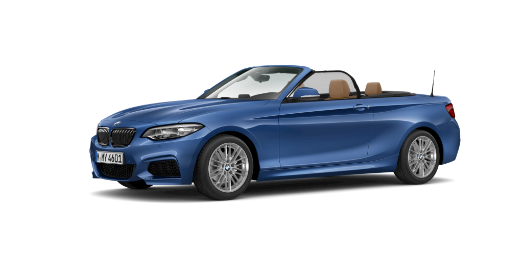 BMW BMW 2er in Blau von vorne BMW BMW 2er in Blau von vorne