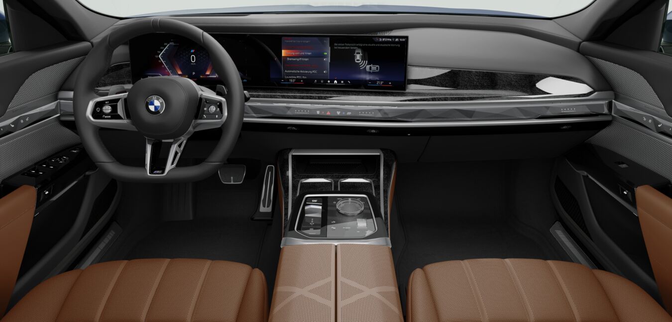 BMW BMW 7er im Innenraum von vorne BMW BMW 7er im Innenraum von vorne