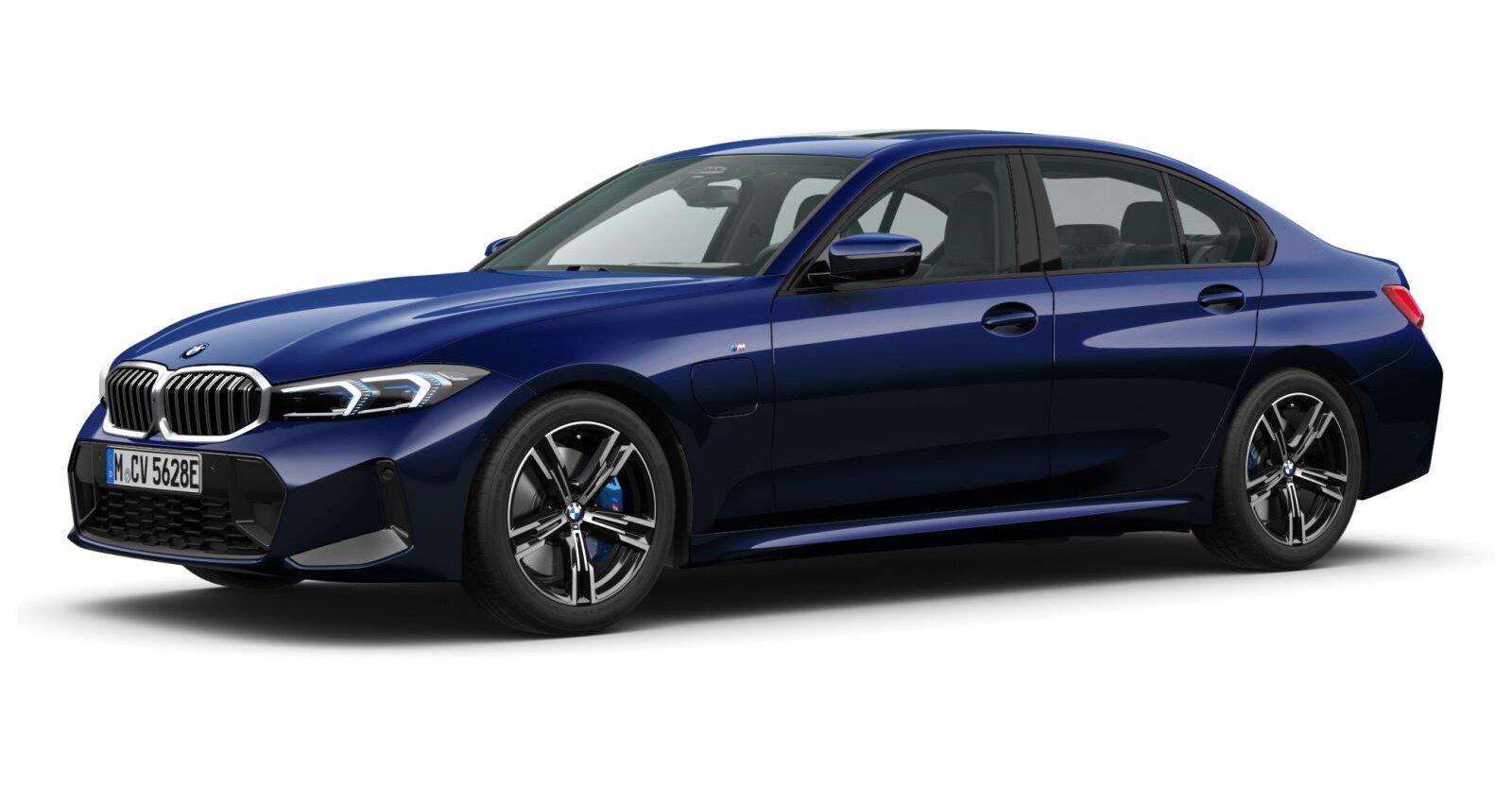 BMW BMW 3er in Blau von vorne