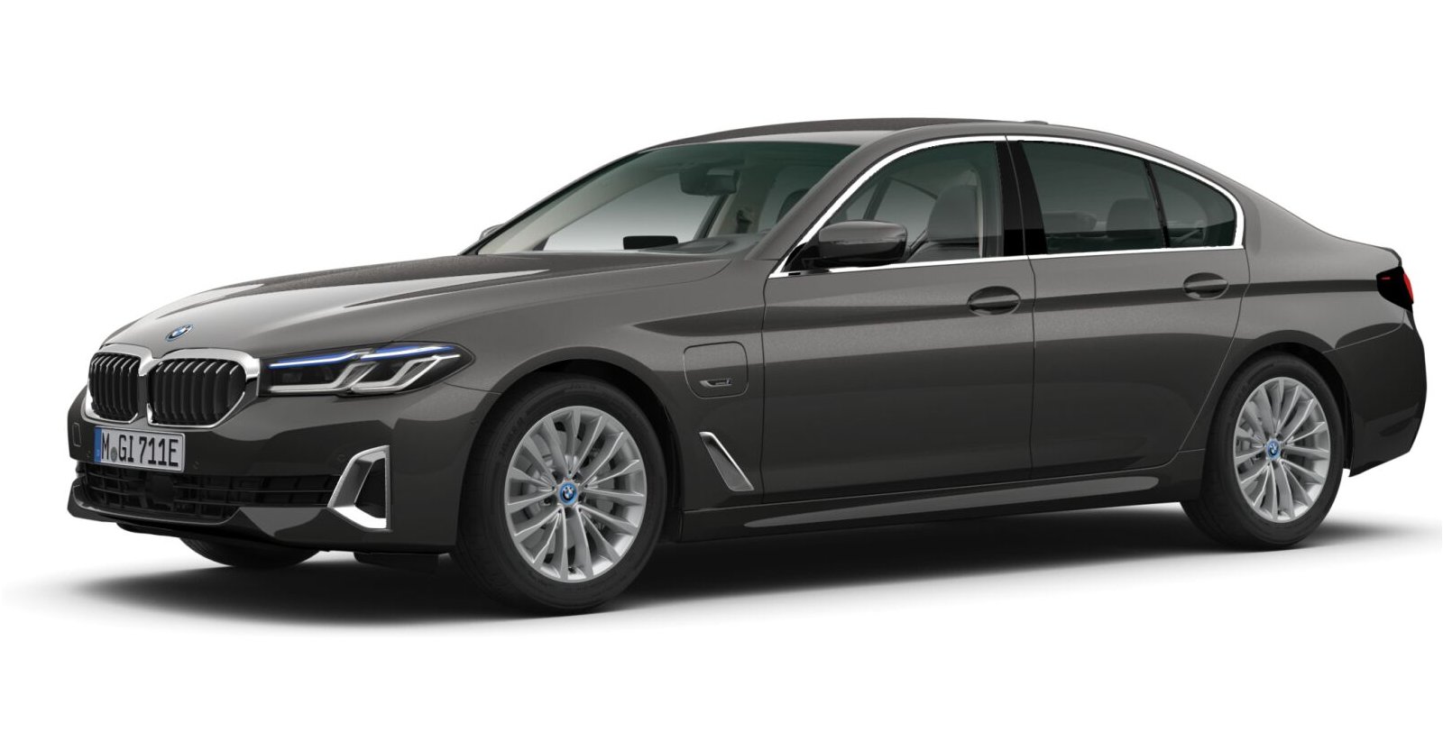 BMW BMW 5er in Grau von vorne BMW BMW 5er in Grau von vorne