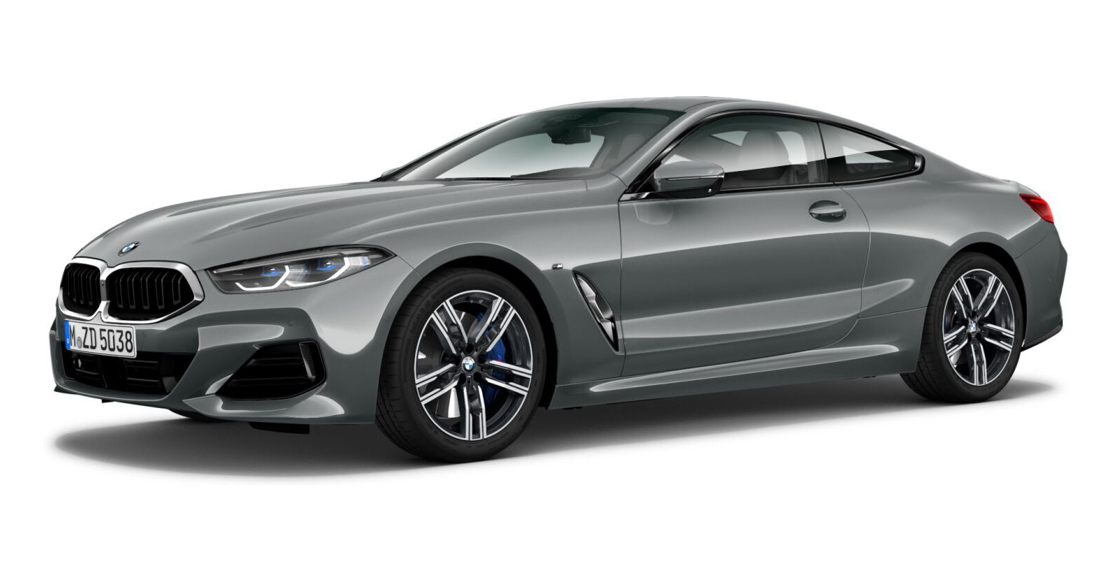 BMW BMW 8er in Grau von vorne BMW BMW 8er in Grau von vorne