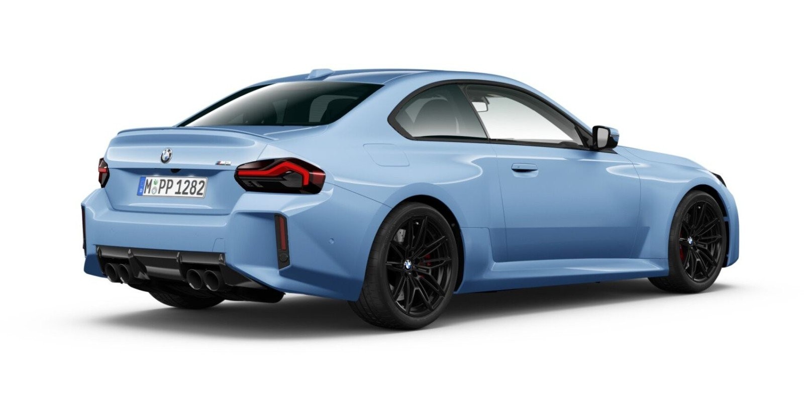 BMW BMW M in Blau von hinten BMW BMW M in Blau von hinten