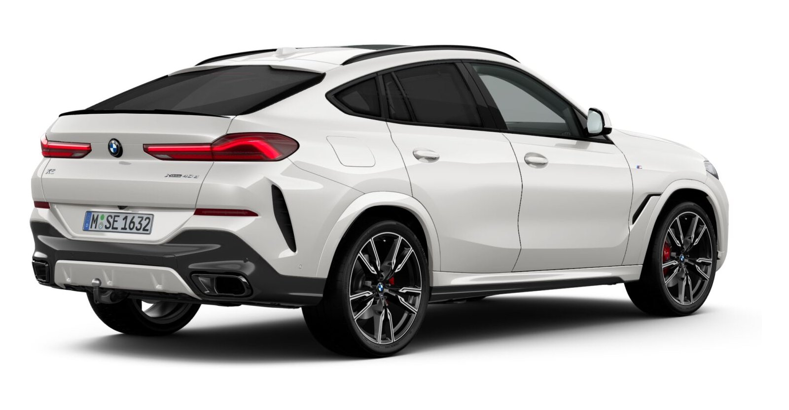 BMW BMW X in Weiß von hinten