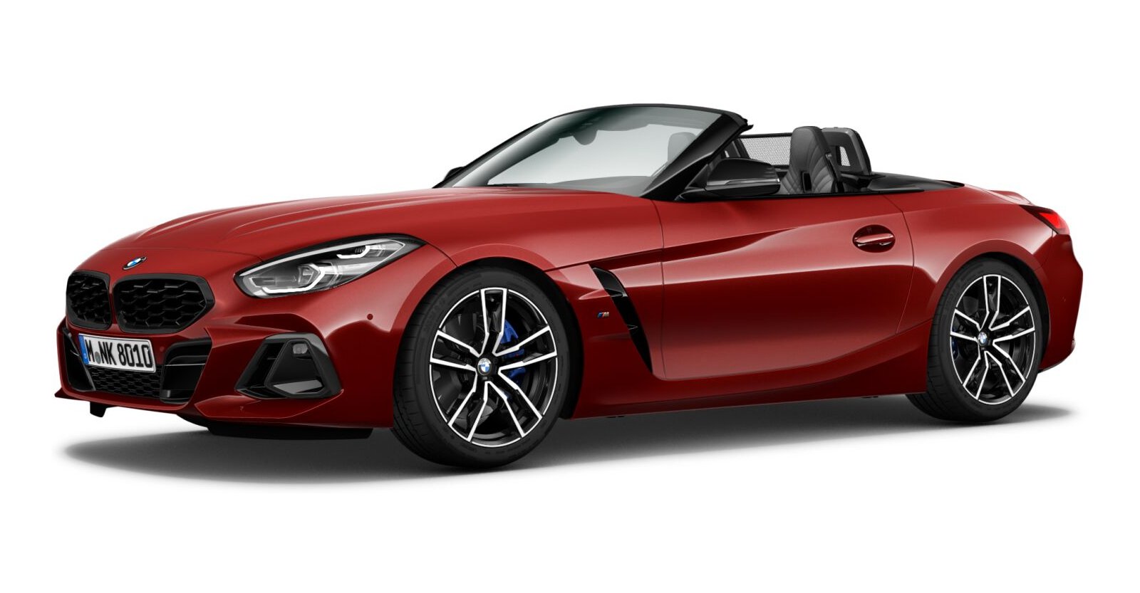 BMW BMW Z in Rot von vorne BMW BMW Z in Rot von vorne