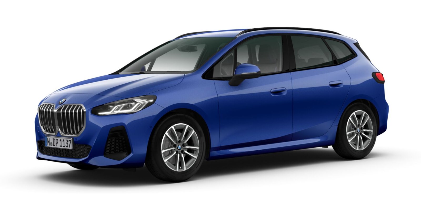 BMW BMW 2er in Blau von vorne