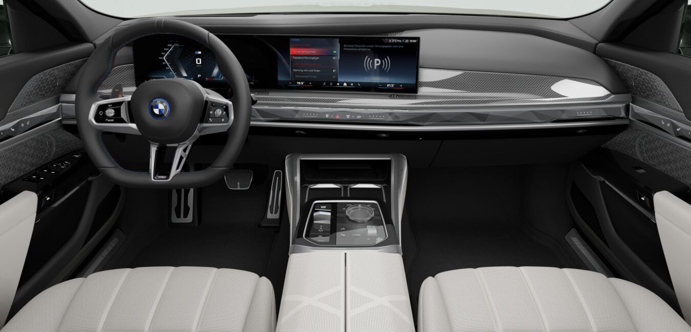 BMW BMW 7er im Innenraum von vorne