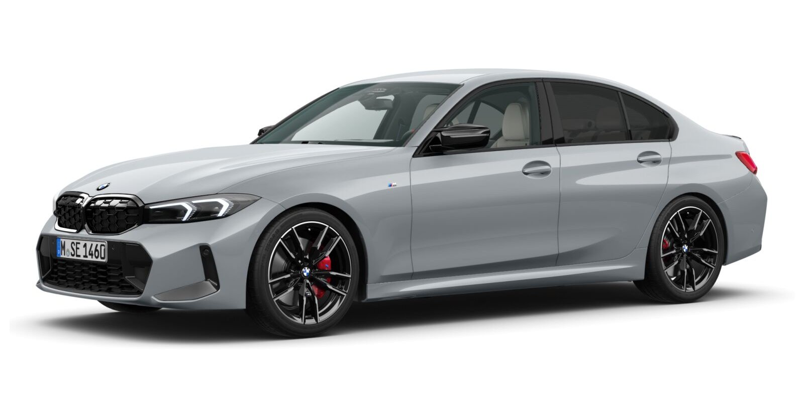 BMW BMW 3er in Grau von vorne BMW BMW 3er in Grau von vorne