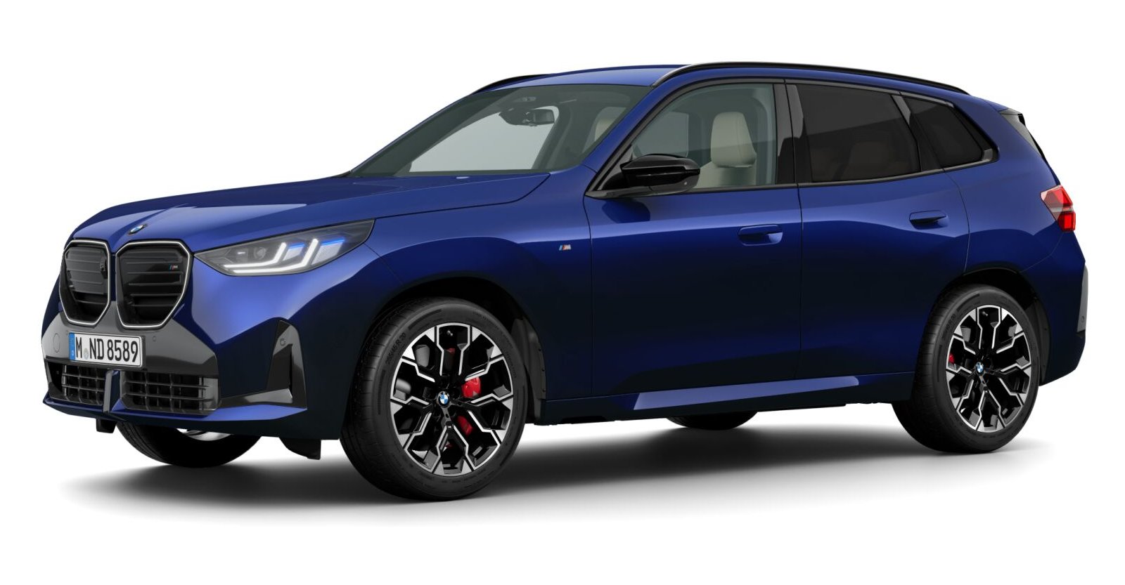 BMW BMW X in Blau von vorne