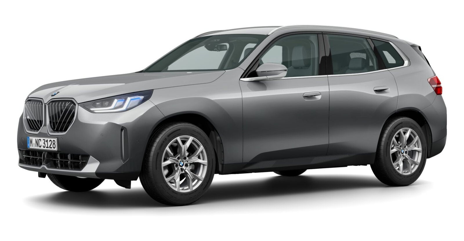 BMW X3 20 xDrive in Grau von vorne BMW X3 20 xDrive in Grau von vorne