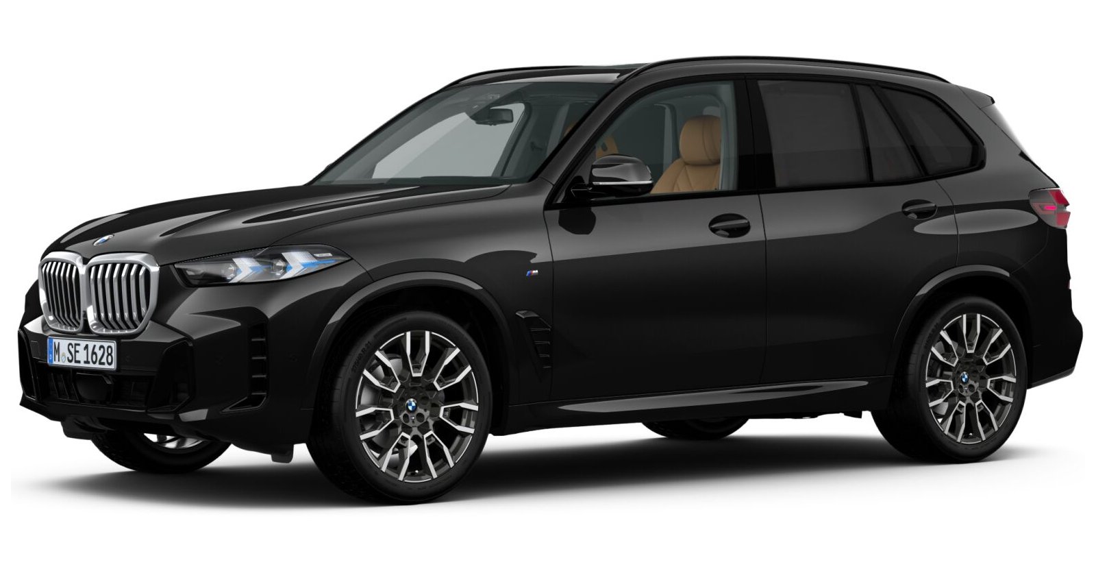 BMW BMW X in Schwarz von vorne