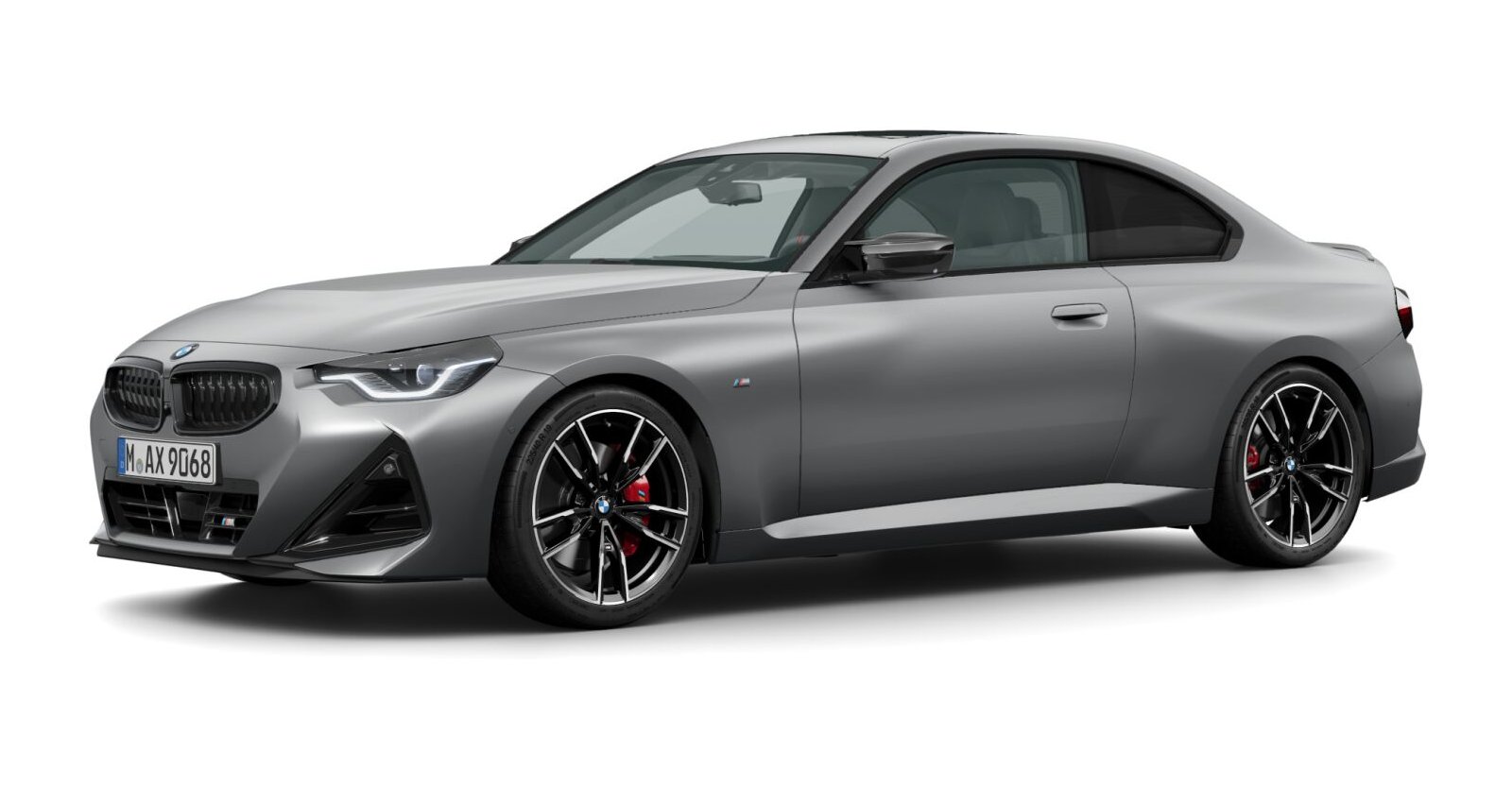 BMW BMW 2er in Grau von vorne