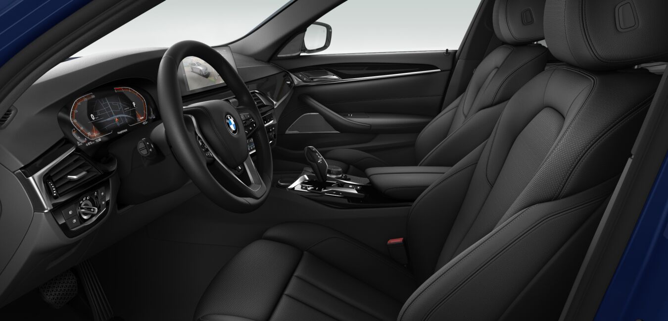 BMW BMW 5er im Innenraum seitlich BMW BMW 5er im Innenraum seitlich