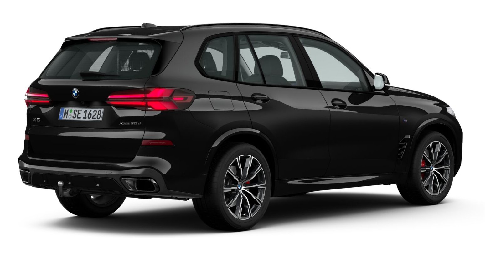BMW BMW X in Schwarz von hinten BMW BMW X in Schwarz von hinten