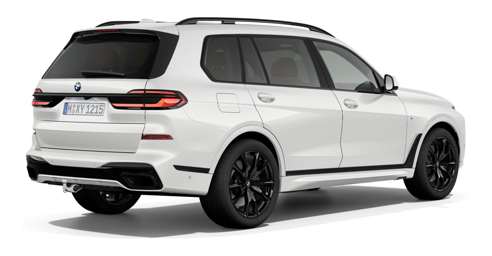 BMW BMW X in Weiß von hinten