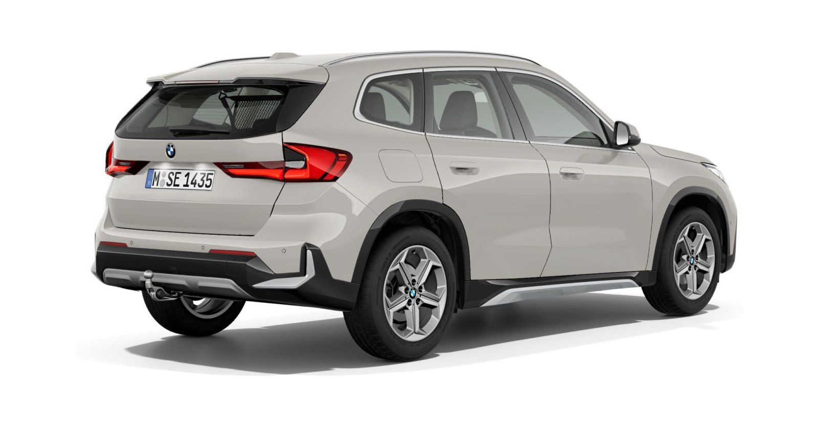 BMW BMW X in Grau von hinten