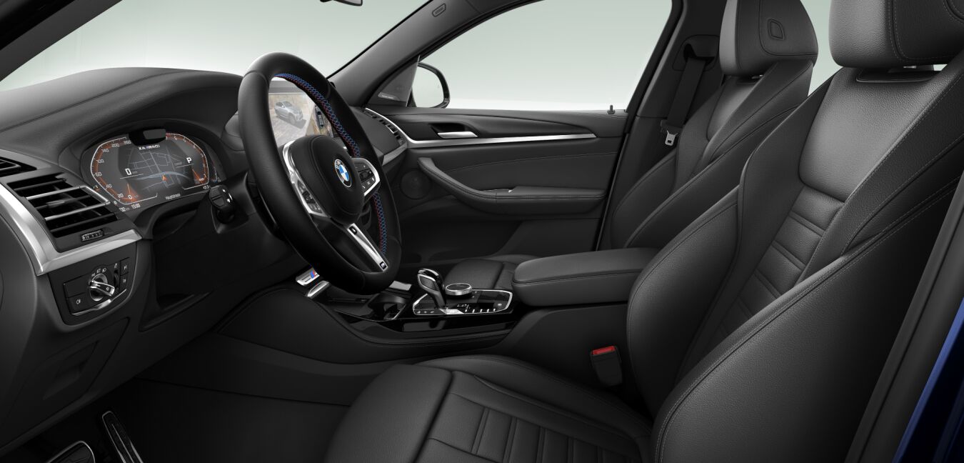 BMW BMW X im Innenraum seitlich