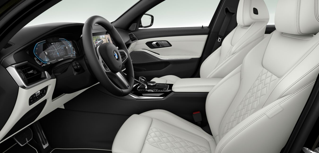 BMW BMW 3er im Innenraum seitlich