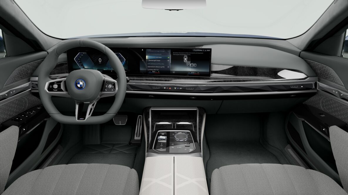 BMW BMW I im Innenraum von vorne
