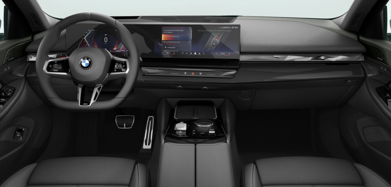 BMW BMW 5er im Innenraum von vorne