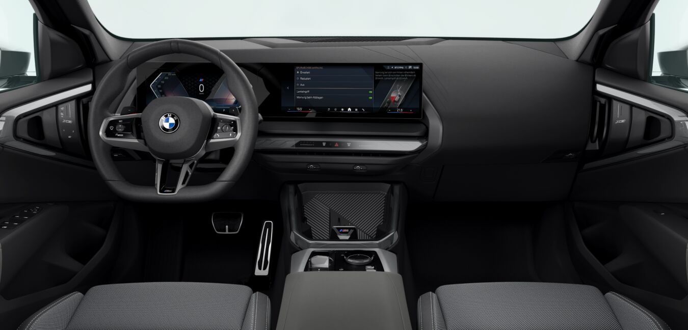 BMW BMW X im Innenraum von vorne