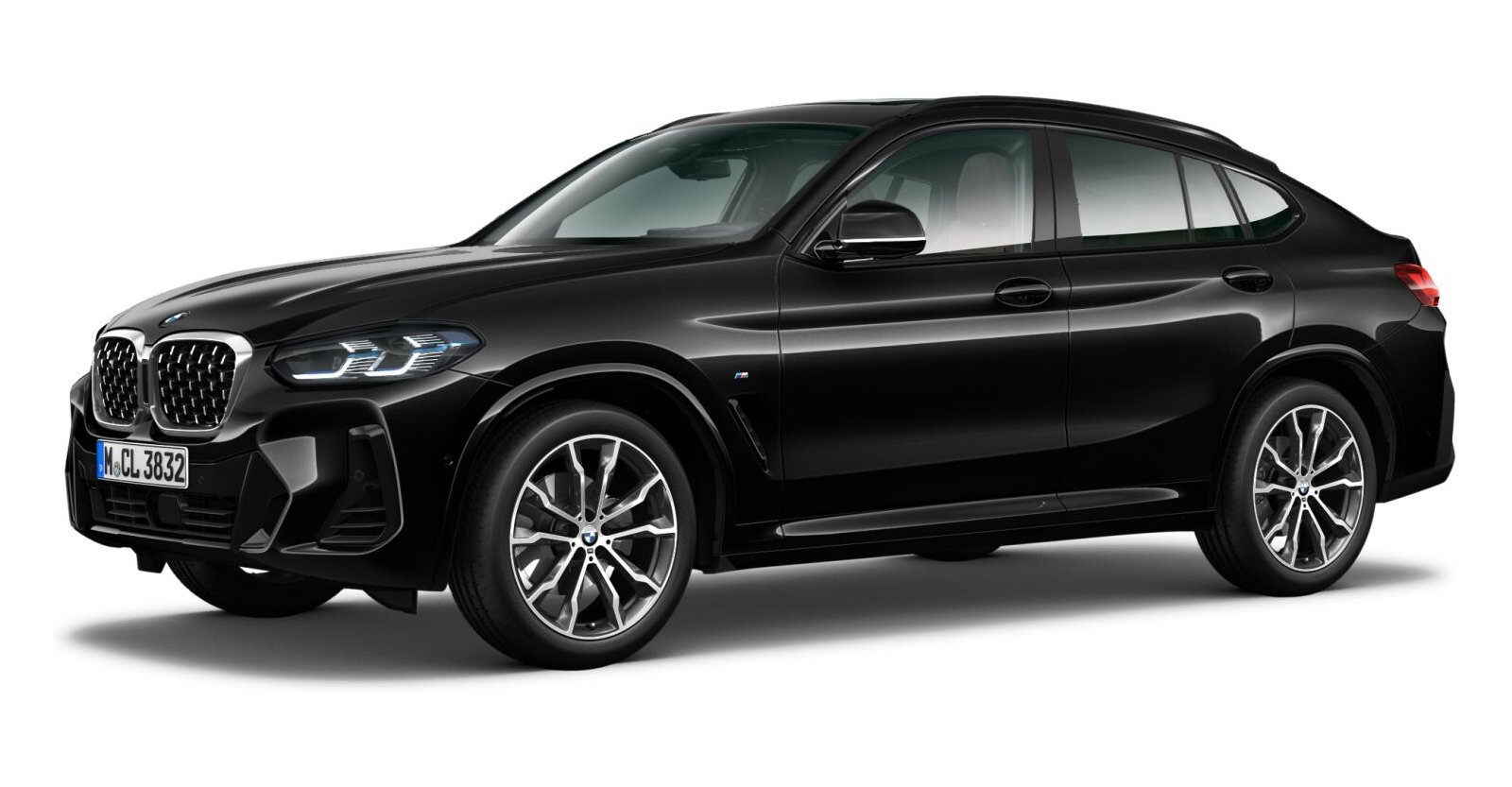BMW BMW X in Schwarz von vorne BMW BMW X in Schwarz von vorne