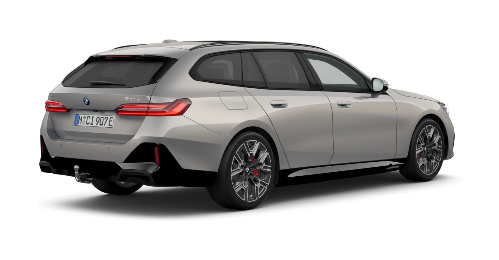 BMW BMW 5er in Grau von hinten BMW BMW 5er in Grau von hinten