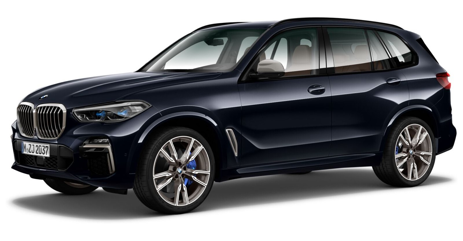 BMW BMW X in Schwarz von vorne BMW BMW X in Schwarz von vorne