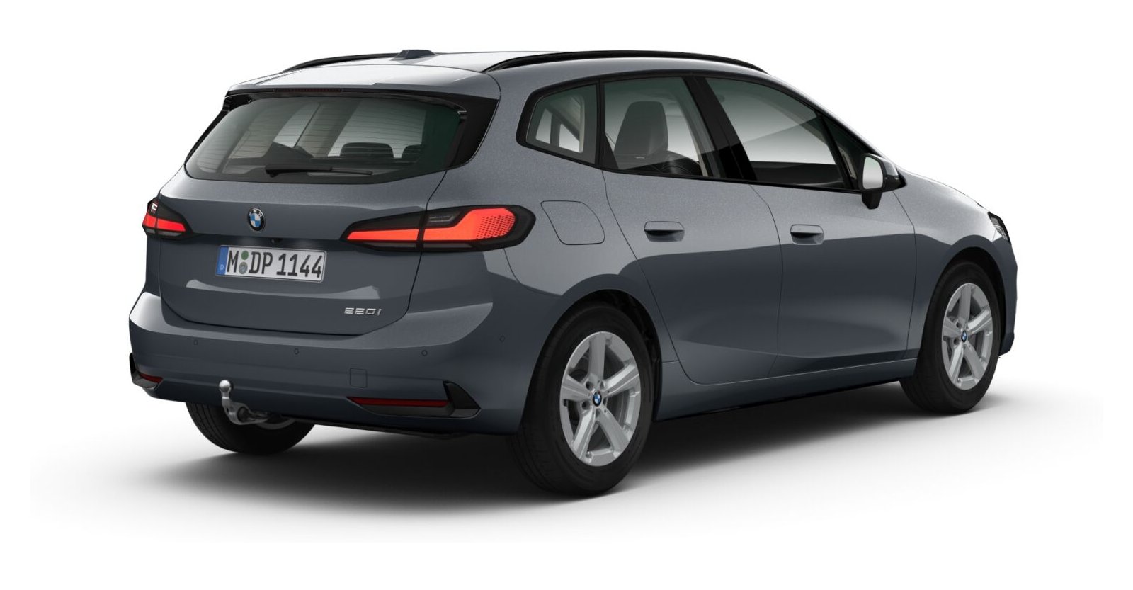 BMW BMW 2er in Grau von hinten