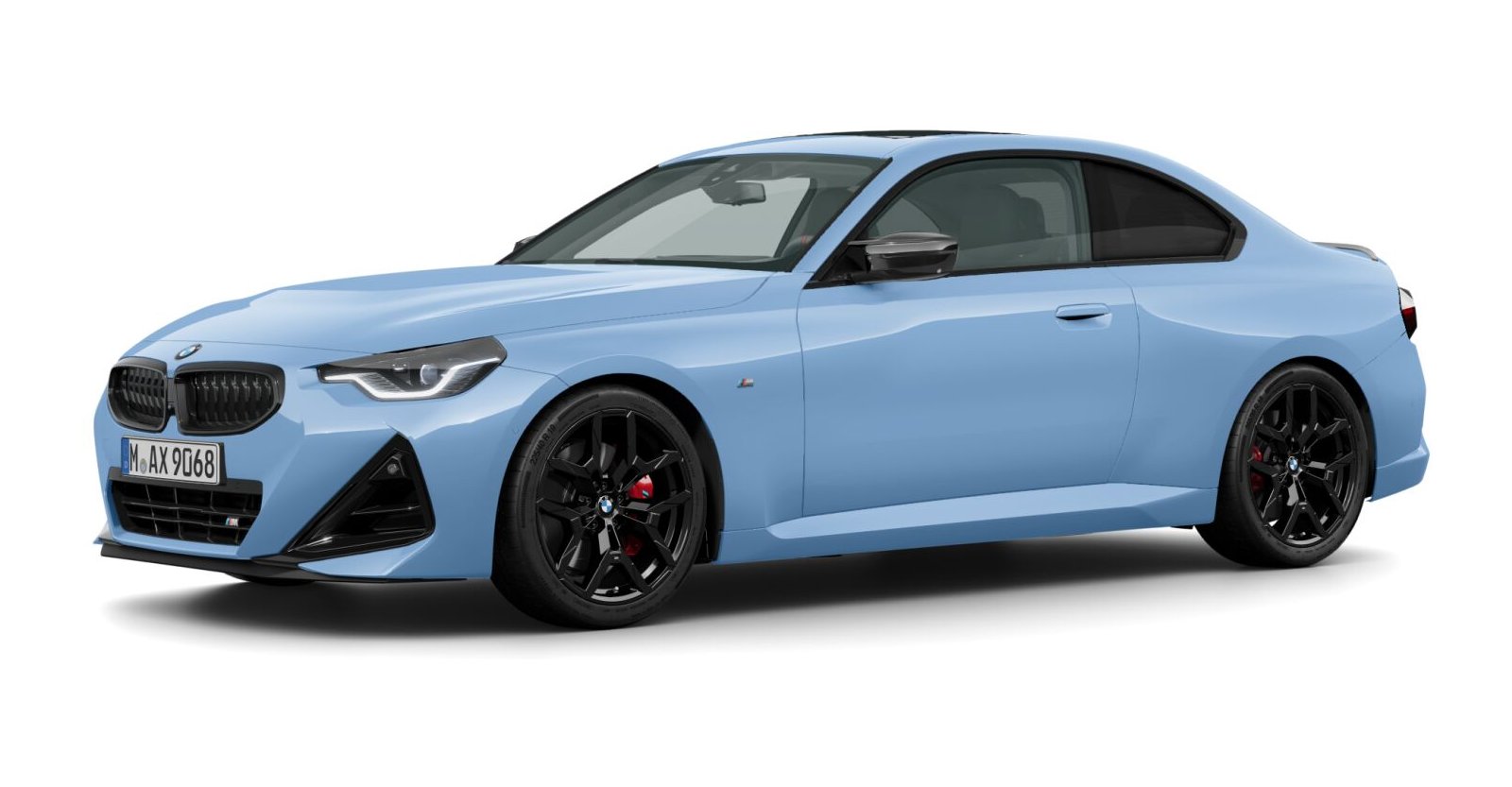 BMW BMW 2er in Blau von vorne BMW BMW 2er in Blau von vorne