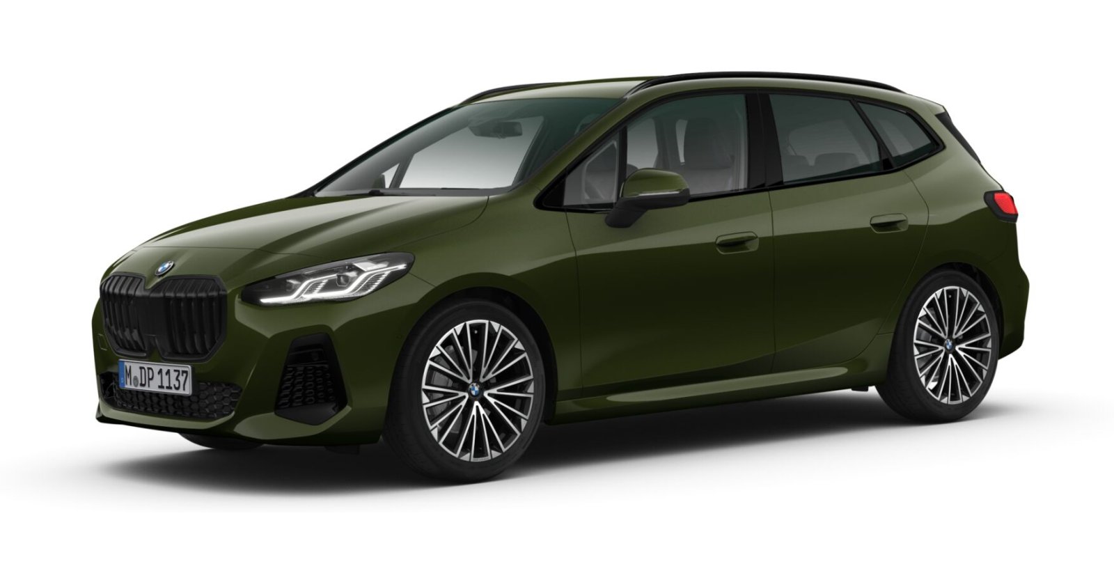 BMW BMW 2er in Grün von vorne
