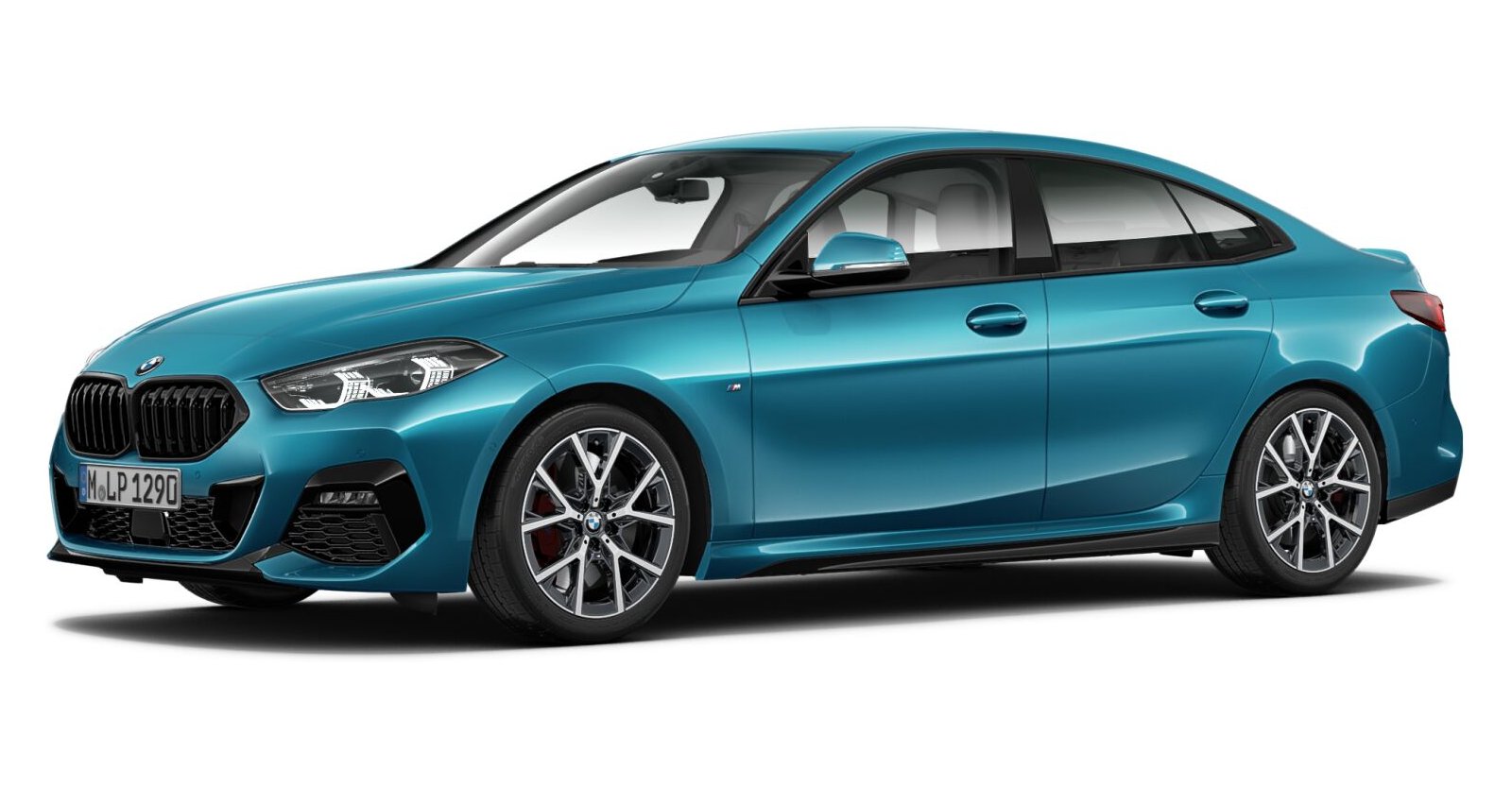 BMW BMW 2er in Blau von vorne BMW BMW 2er in Blau von vorne