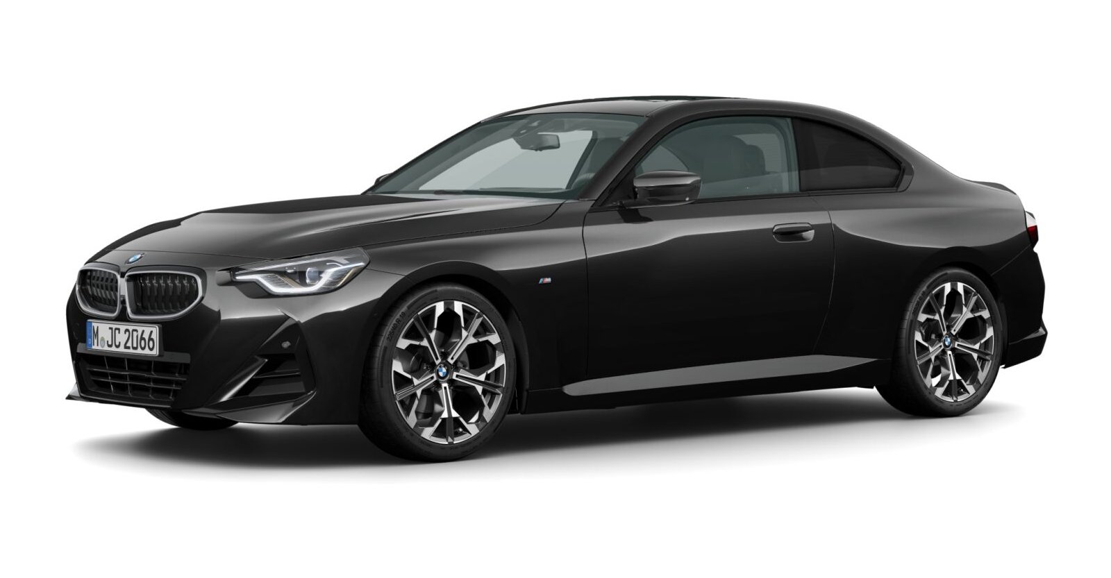 BMW BMW 2er in Schwarz von vorne