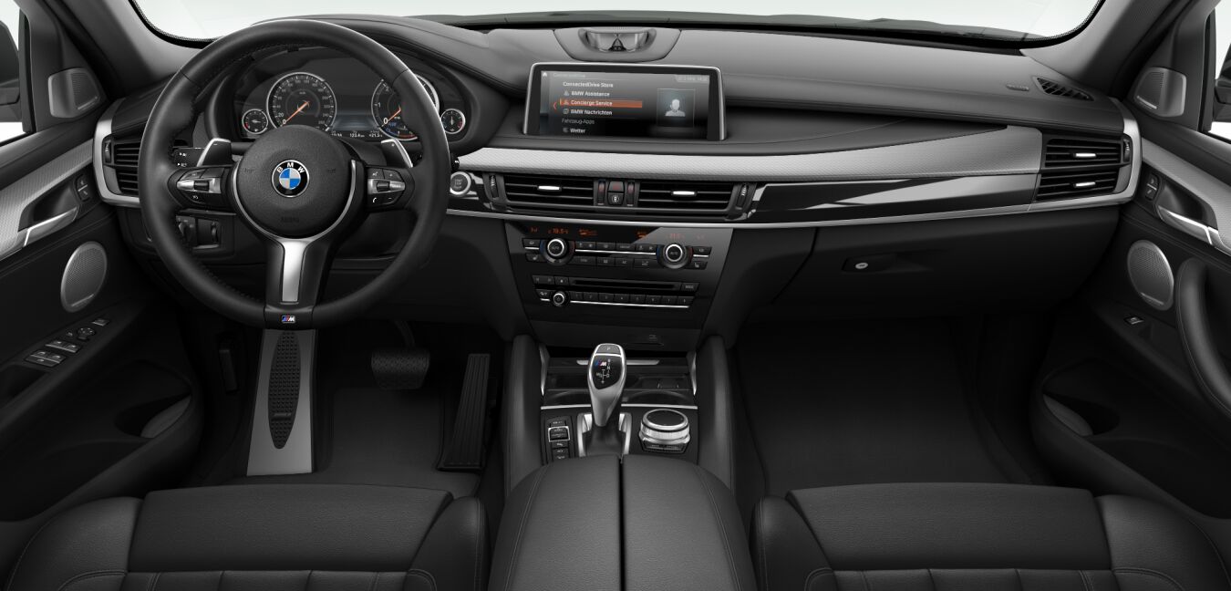 BMW BMW X im Innenraum von vorne