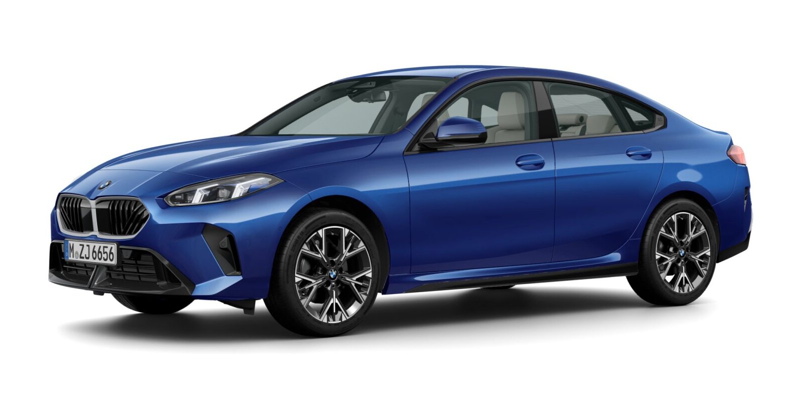 BMW BMW 2er in Blau von vorne