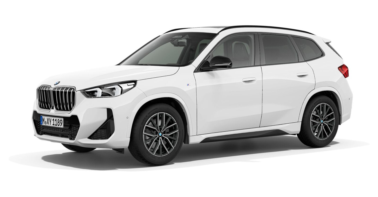 BMW X1 xDrive23d in Weiß von vorne BMW X1 xDrive23d in Weiß von vorne