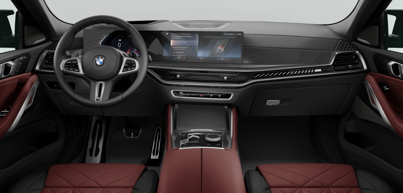 BMW BMW X im Innenraum von vorne